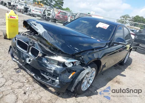 2017 BMW 320I xDrive z USA, uszkodzony, nr VIN WBA8E5G30HNU42709